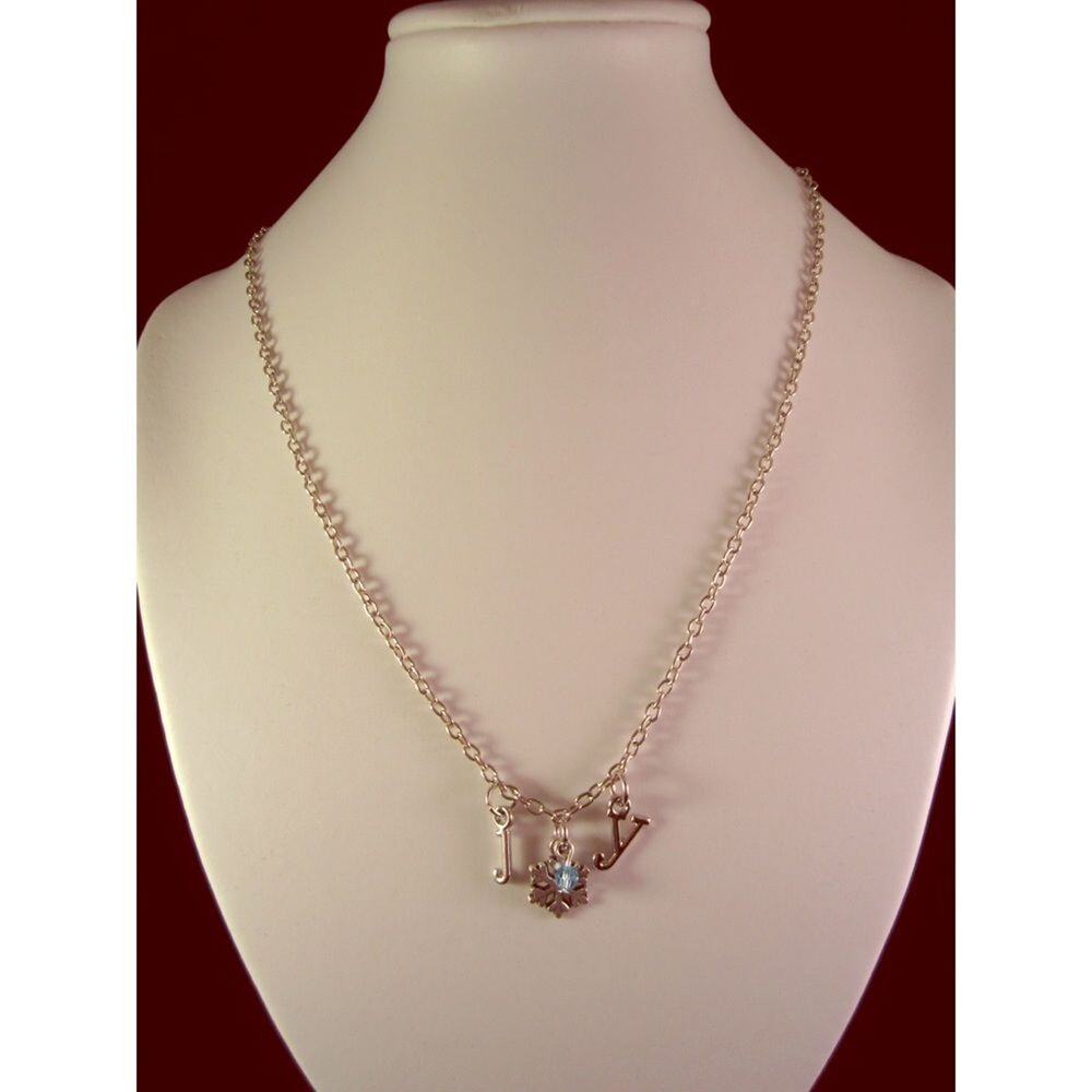Handmade Joy Snowflake Charm Necklace ❄️